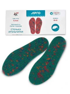 Аппликатор Ляпко «Стелька игольчатая», размер 40-43, 2 шт Арго