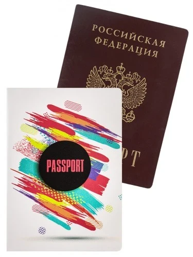 Фото для Обложка для паспорта MILAND ART ПВХ