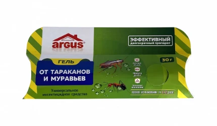 Фото для Гель от тараканов и муравьев Argus 30гр