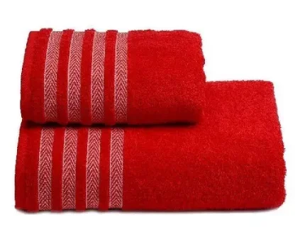 Фото для Махровое полотенце Zefiro 50х90 см, 3-391 красный