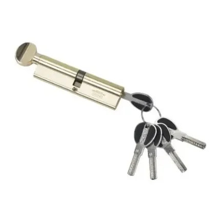 Фото для Цилиндровый механизм MSM CW110 перфорированный ключ-вертушка PB полированная латунь