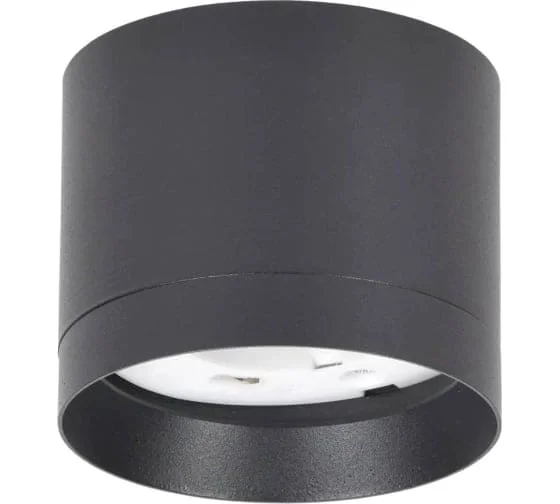 Накладной потолочный светильник 4015 под лампу gx53 черный LT-UPB0-4015-GX53-1-K02