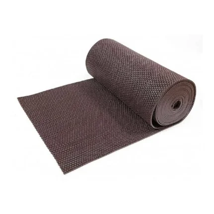 Фото для Коврик-дорожка 0,9м 5мм против скольжения Zig-Zag, коричневый