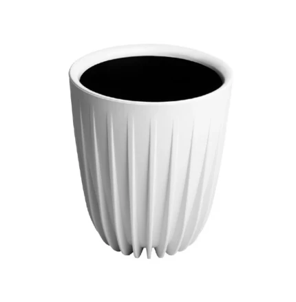 Фото для Горшок Сигма 4,5л белый с вкладкой d19, h23см