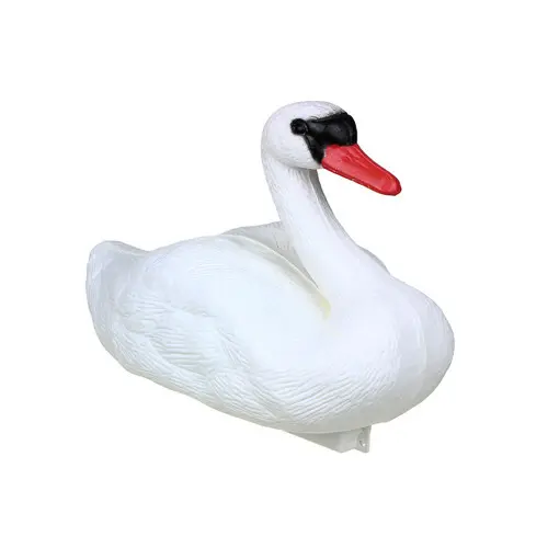 Фигура садовая Лебедь, пластик 34х19х24 см, 162-187