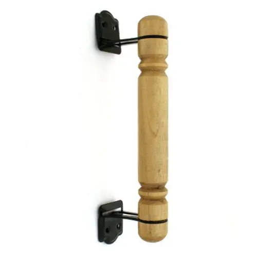 Ручка скоба дверная деревянная РС-170 ТР круглая