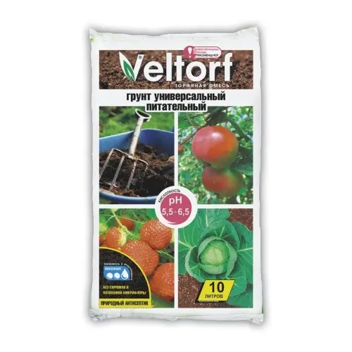 Грунт универсальный питательный Veltorf 10 л