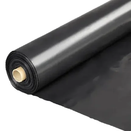 Фото для Пленка полиэтиленовая черная 100 мкм, рукав 20 см