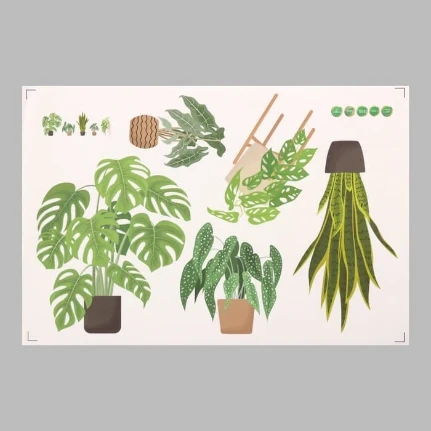 nakleyka_plastik_interernaya_tsvetnaya_komnatnye_domashnie_tsvety_40kh60_sm