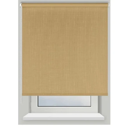 Фото для Штора рулонная Shantung бежевый 110х160 7792973