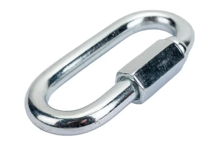 Фото для Карабин ЗУБР винтовой с муфтой, 10мм, 1 шт, оцинкованный, 304536-10