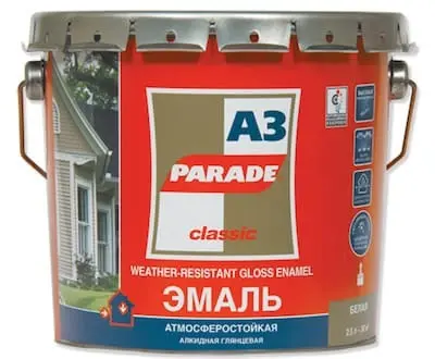 Эмаль PARADE CLASSIC А3 декор и защита, 2,5 л
