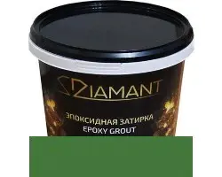 Затирочная смесь «DIAMANT» 1 кг зеленый, эпоксидная
