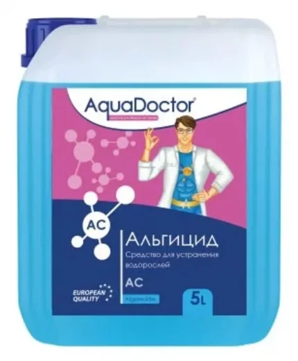 Фото для Альгицид AquaDoctor AC концентрированный, не пенящийся, быстродействующий, 10 л