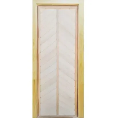 Фото для Дверь для бани Тип-10, 170х70 см, липа