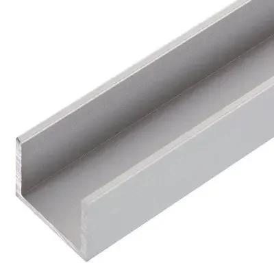 Швеллер алюминиевый 30х50х30х 2 мм, 2 м, цвет серебро