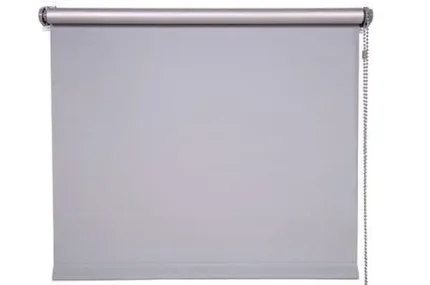 Фото для Ролет штора 45х160 см Блэкаут BASIС стальной