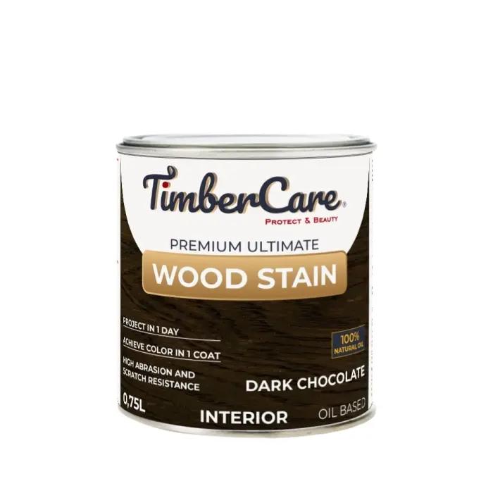 Масло тонирующее TIMBERCARE Wood Stain 2в1, темный шоколад 0,75л, 350090