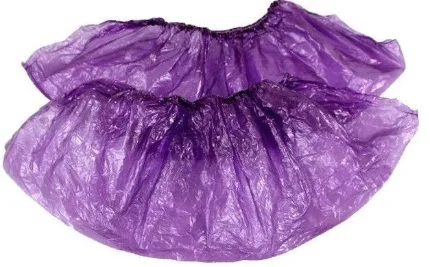Фото для Бахилы медицинские плотность 25мкр Фиолетовые. упаковка 50 пар