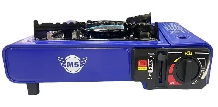 Газовая плита керамическая М5 (с переходником) MB-TGS-02