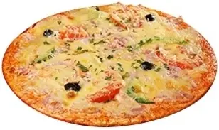 Пицца с ветчиной (500 гр)