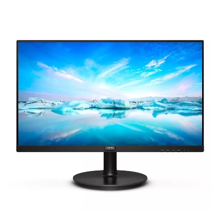 Фото для Монитор 23,8" Philips 241V8L(00/01) Цвет черный, матрица VA, 1920x1080(16\x3A9) matt 75Hz, отклик 4ms, угол 178°/178°, яркость 2