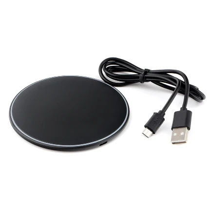 Фото для Зарядное устройство сетевое 1хUSB Cablexpert MP3A-PC-32 QI 10Wt, 7,5Wt, 5Wt, черное