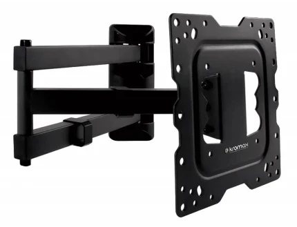 Фото для Кронштейн для телевизора Kromax DIX-18 черный 22"-55" макс.40кг настенный поворот и наклон