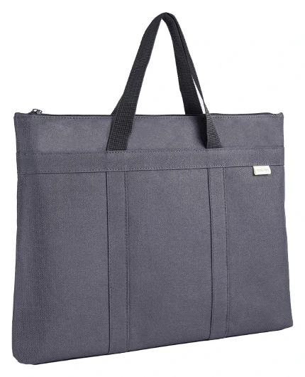 Фото для Сумка для ноутбука 15" Deli 63788GREY 40x30x4см ткань серый