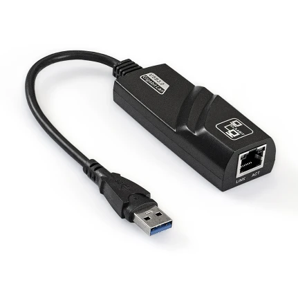 Фото для Сетевая Карта (USB 3.0) ExeGate EXE-730U3-45 1x100 Мбит/сек, 1000 Мбит/сек