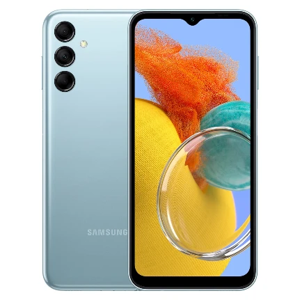 Фото для Смартфон Samsung SM-M146B Galaxy M14 64Gb 4Gb голубой 3G 4G 2Sim 6.6" IPS 1080x2408 And13 50Mpix 802 SM-M146BZBUCAU