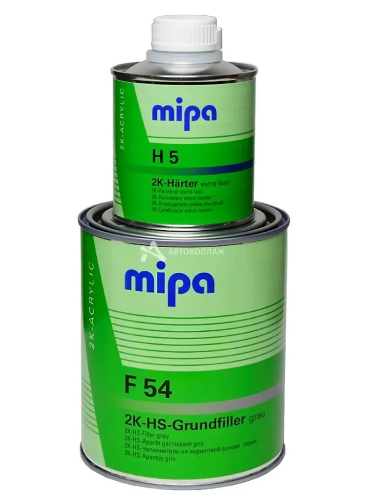 MIPA Грунт-наполнитель F54 белый 4:1