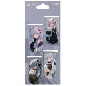 Фото для ЗАКЛАДКА МАГНИТНАЯ КОКОС 4ШТ 25*55 ММ (2628102*240507, Аниме милашка)