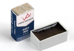 Фото для АКВАРЕЛЬ VISTA-ARTISTA 512 ИНДИГО КЮВЕТА 2,5МЛ