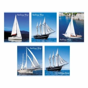 Фото для ТЕТРАДЬ 48Л КЛЕТКА "ПОД ПАРУСАМИ"