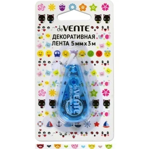 Фото для НАБОР Д ТВОРЧЕСТВА deVENTE ЛЕНТА 0,5ММх3М КЛЕЙКАЯ ДЕКОРАТИВНАЯ (9040101, Мишки )