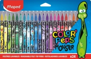 Фото для ФЛОМАСТЕPЫ "MAPED" 24ЦВ COLOR'PEPS MONSTER