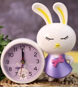 Фото для ЧАСЫ БУДИЛЬНИК "BUNNY BUZZ" PURPLE