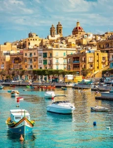 Фото для АЛМАЗНАЯ МОЗАИКА 30*40 СМ "МАЛЬТА В СОЛНЕЧНЫЙ ДЕНЬ 24 ЦВ"