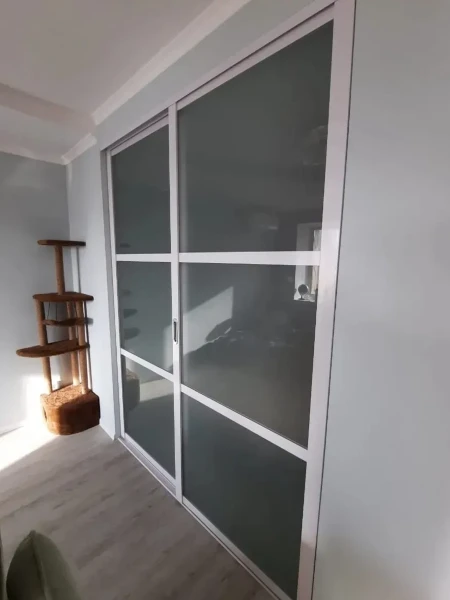 Фото для Межкомнатные стеклянные двери-купе. Изготовление на заказ