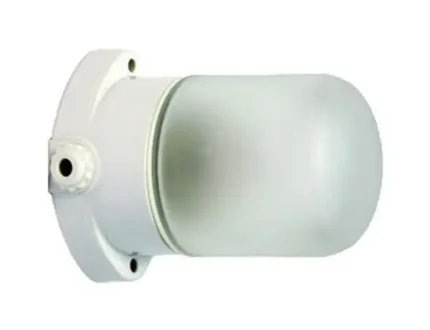 Фото для Светильник НПБ400 для сауны настенно-потолочный белый IP54, 60вт// TDM