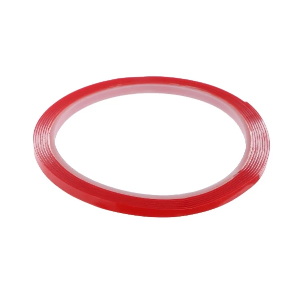 Фото для Лента клейкая, прозрачная, двусторонняя, акриловая, 10 мм*5 м//TORSO