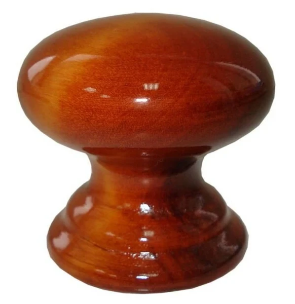 Фото для Ручка-кнопка дверная КРАСНОЕ ДЕРЕВО