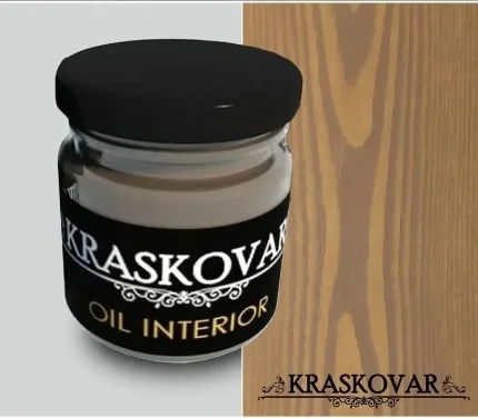 Фото для Масло для интерьера Kraskovar Deco Oil Interior Карамель 40 мл