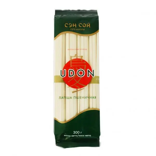 Лапша Удон 300гр пшеничная Япония*24