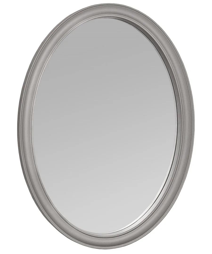 Зеркало "МОККО" ППУ для комода серый камень