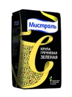Фото для Крупа Мистраль 450г Гречневая зеленая*12