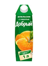 Фото для Нектар Добрый 1л Апельсин*12