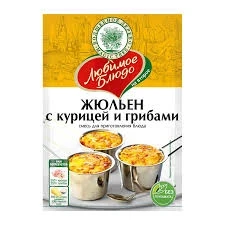 Фото для Смесь Любимое блюдо 30г д/приг Жюльен с курицей и грибами*30