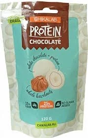 Фото для Драже Фундук в белом школаде Чикалаб 120гр*12